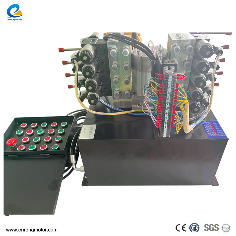 24V 1.5KW Nine-Valve Hydraulic Power Unit